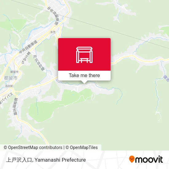 上戸沢入口 map