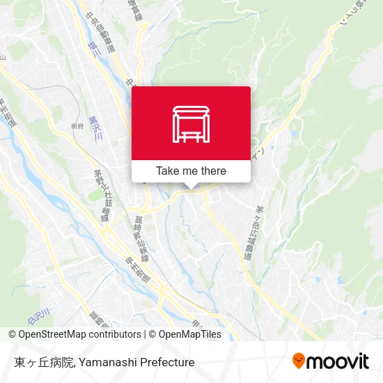 東ヶ丘病院 map