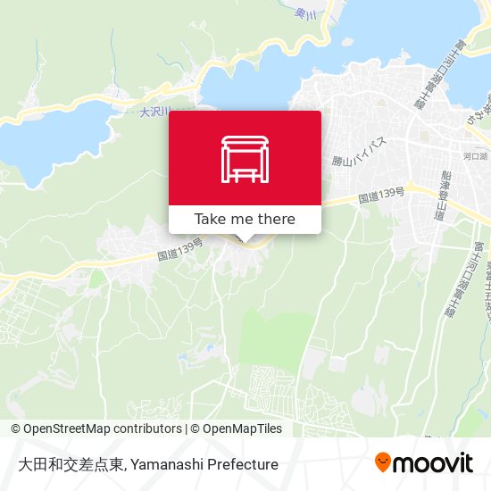 大田和交差点東 map