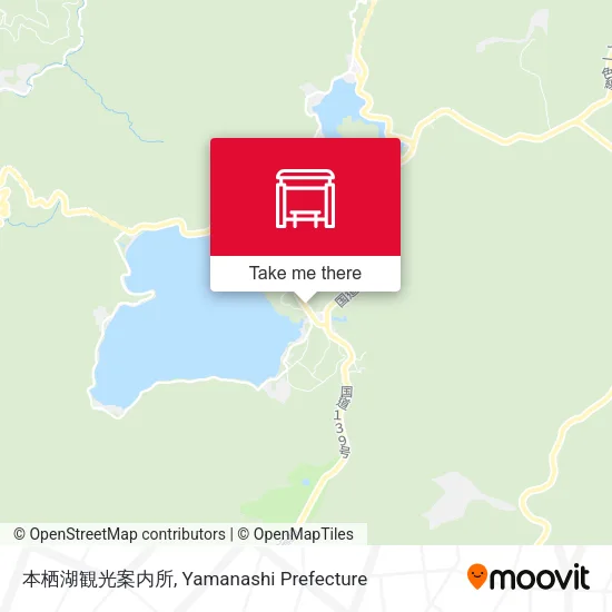 本栖湖観光案内所 map
