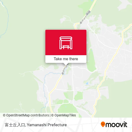 富士丘入口 map