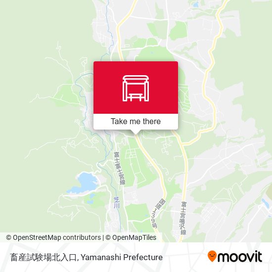 畜産試験場北入口 map