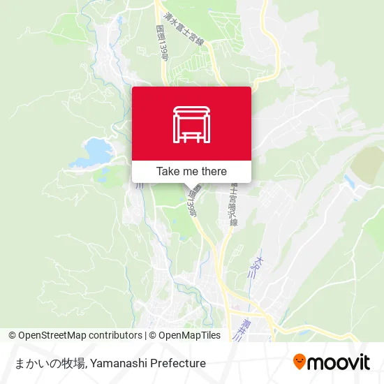 まかいの牧場 map