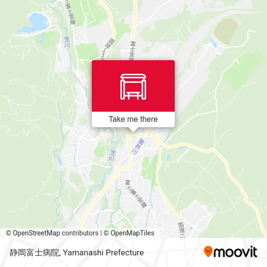 静岡富士病院 map