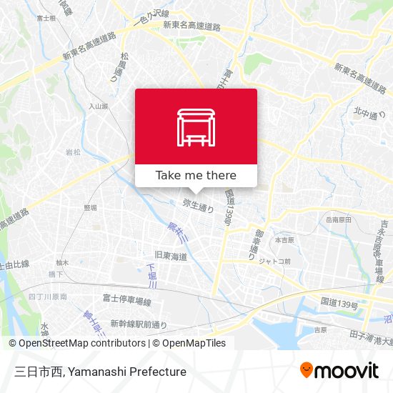 三日市西 map