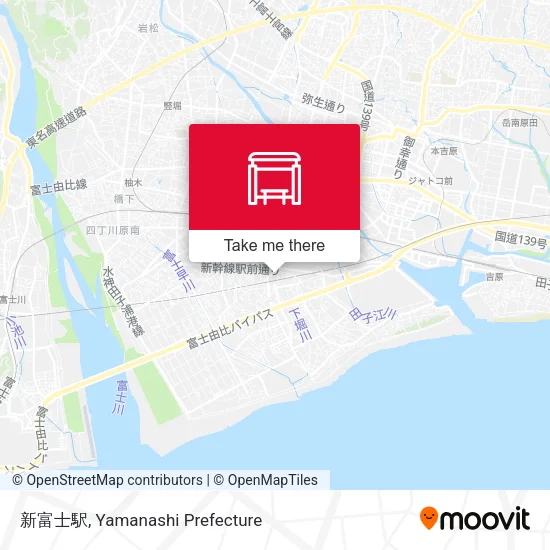 新富士駅 map