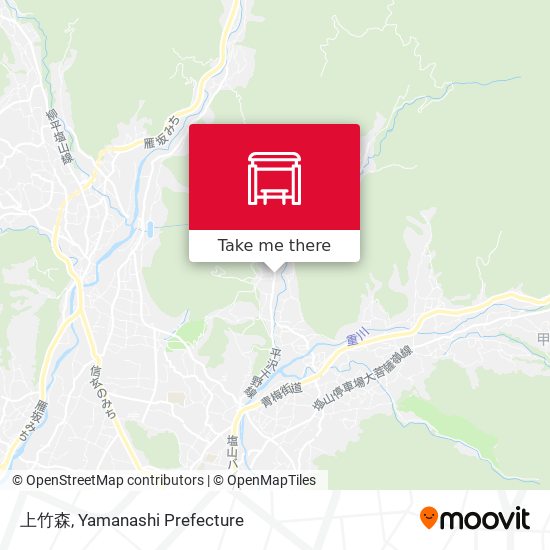 上竹森 map