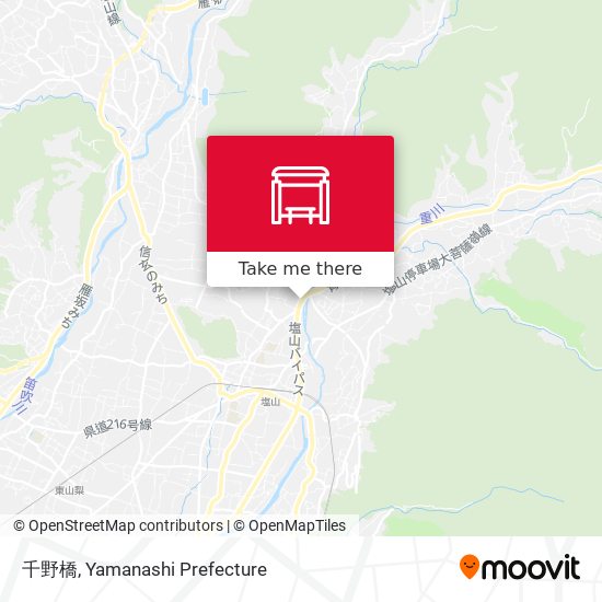 千野橋 map