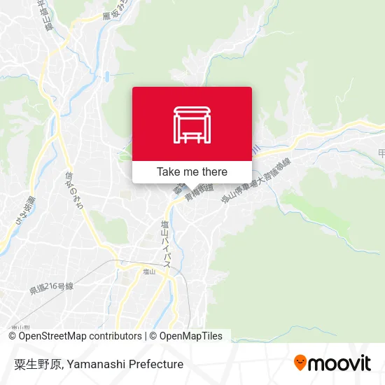 粟生野原 map