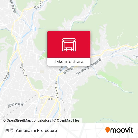 西原 map