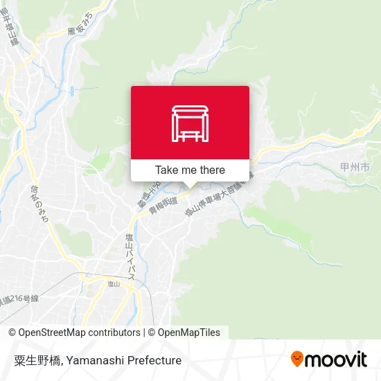 粟生野橋 map