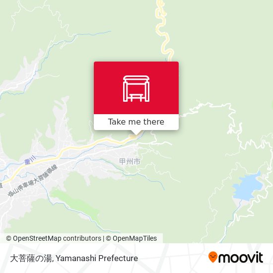 大菩薩の湯 map