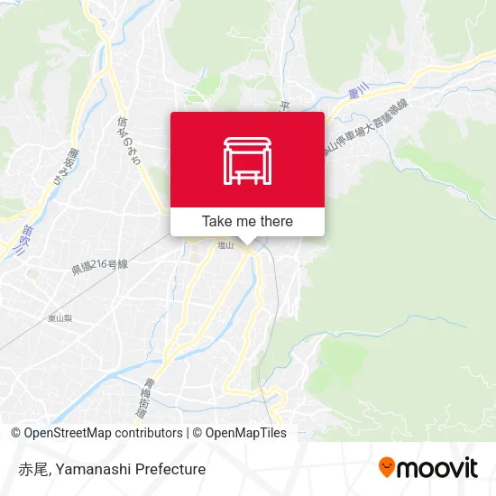 赤尾 map