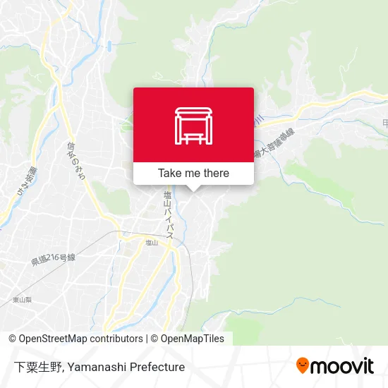 下粟生野 map