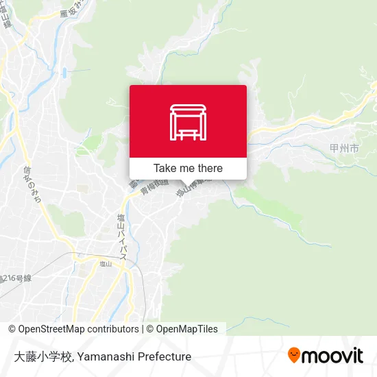 大藤小学校 map