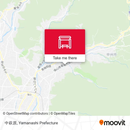 中萩原 map