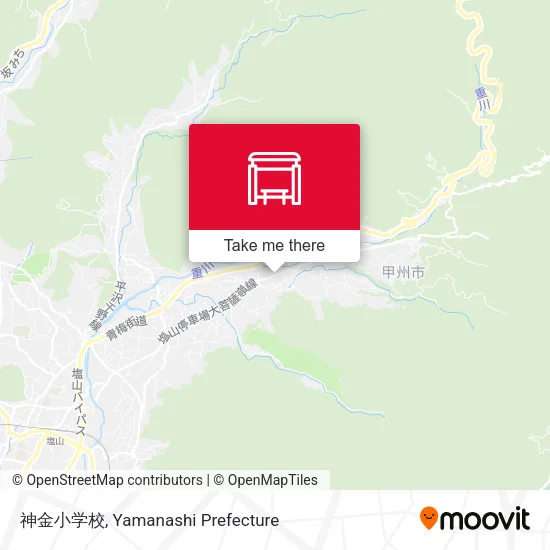神金小学校 map