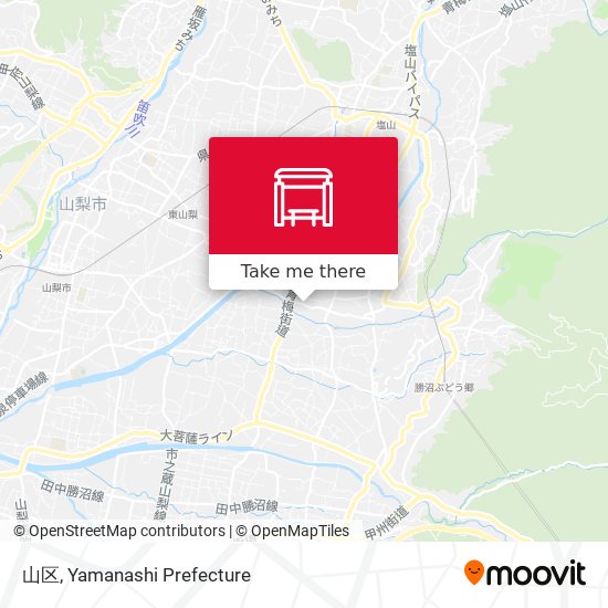 山区 map