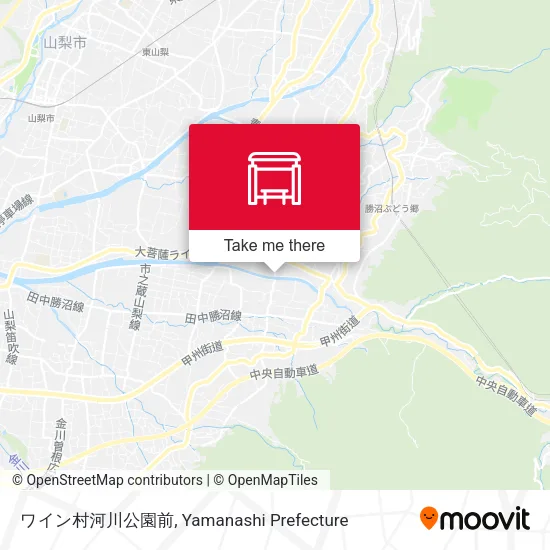 ワイン村河川公園前 map