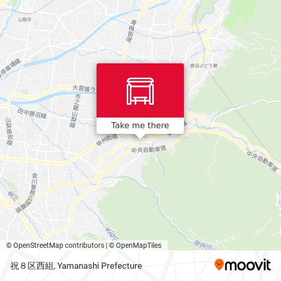 祝８区西組 map