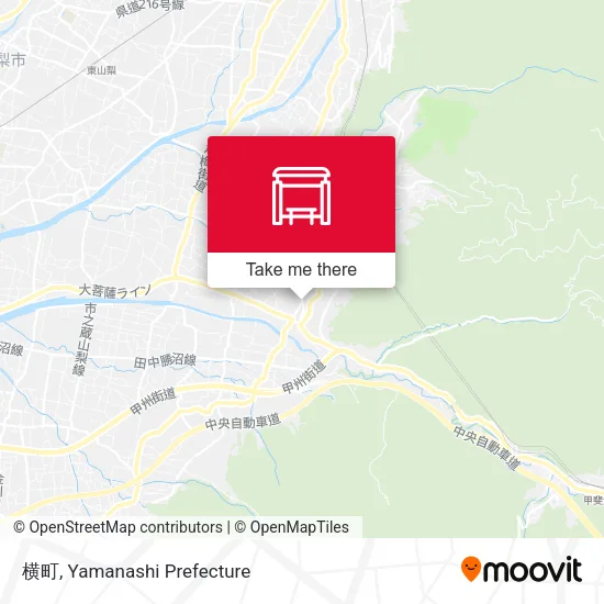 横町 map