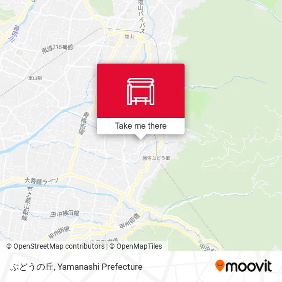 ぶどうの丘 map