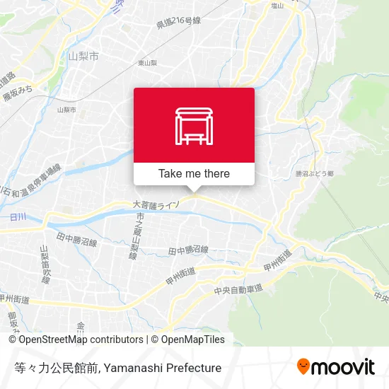 等々力公民館前 map