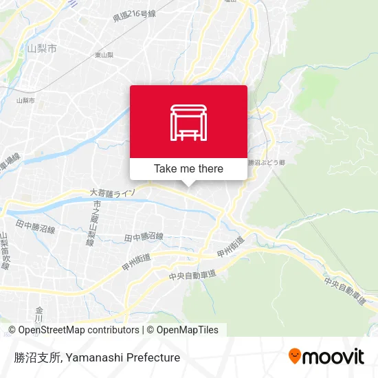 勝沼支所 map