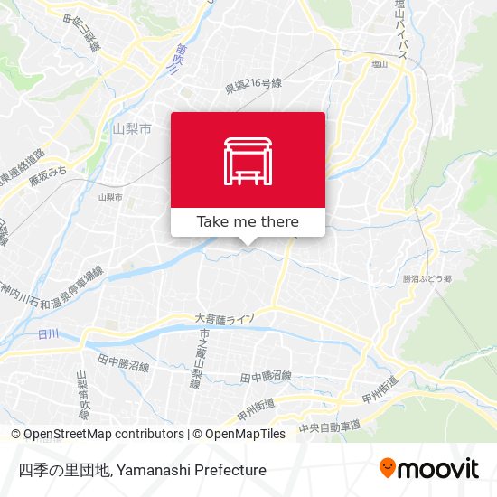 四季の里団地 map