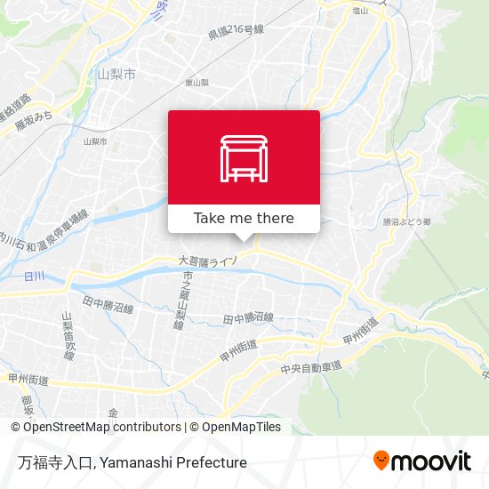 万福寺入口 map