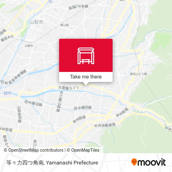 等々力四つ角南 map