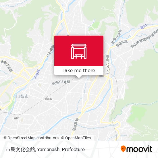 市民文化会館 map