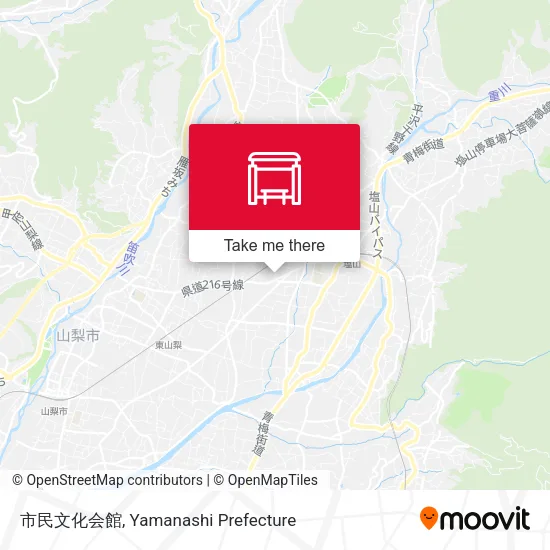 市民文化会館 map