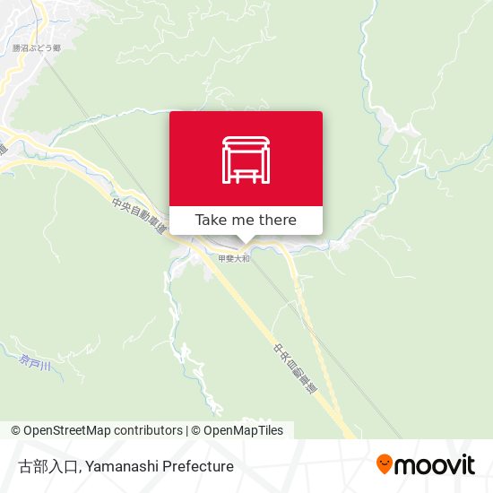 古部入口 map