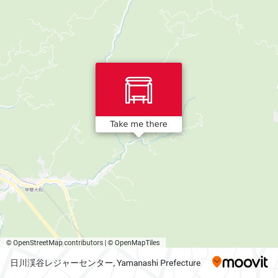 日川渓谷レジャーセンター map