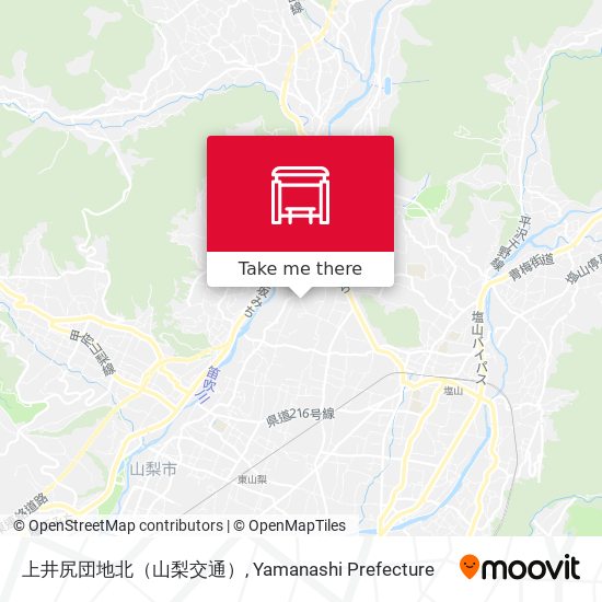 上井尻団地北（山梨交通） map