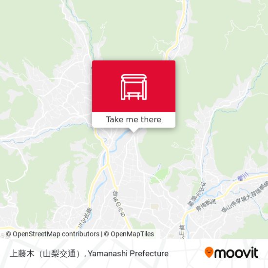 上藤木（山梨交通） map