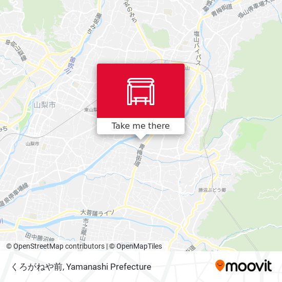くろがねや前 map