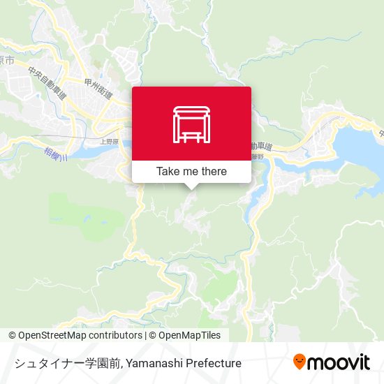 シュタイナー学園前 map