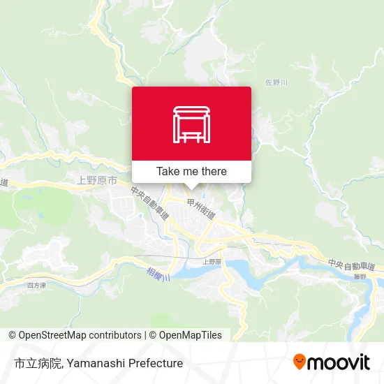 市立病院 map