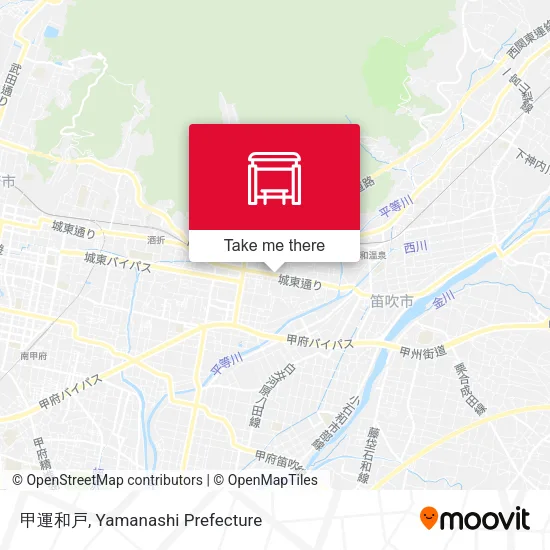 甲運和戸 map