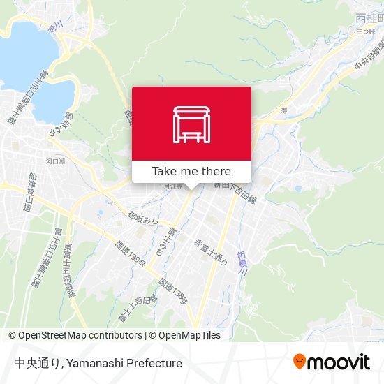 中央通り map