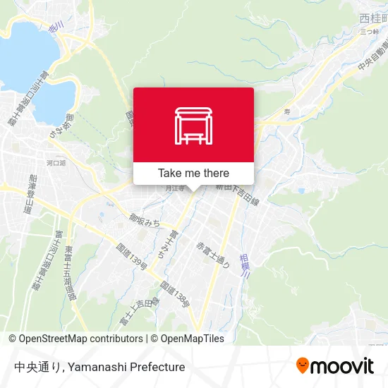 中央通り map