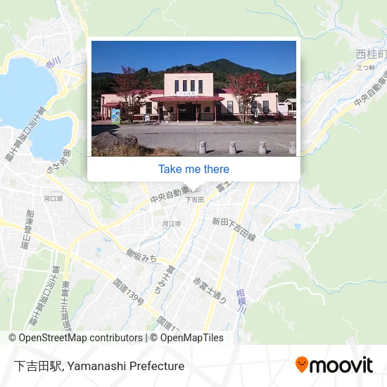 下吉田駅 map