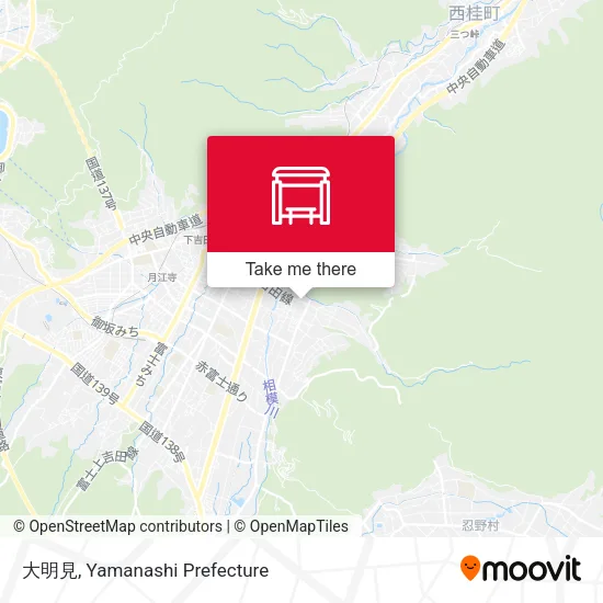 大明見 map