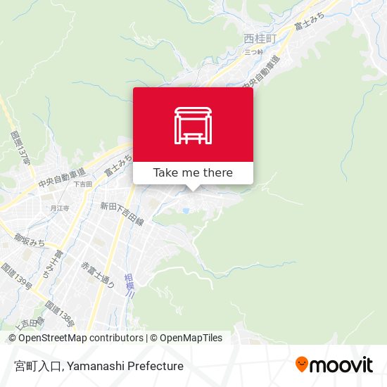宮町入口 map