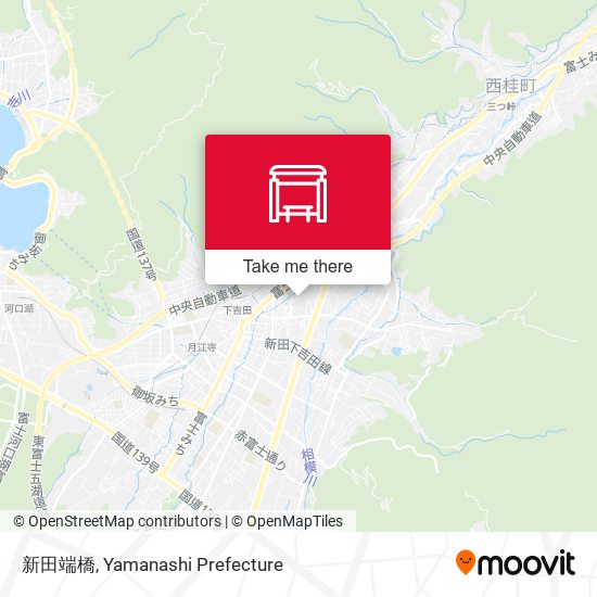 新田端橋 map