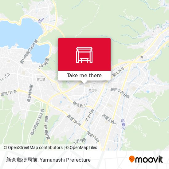 新倉郵便局前 map