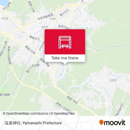 塩釜神社 map