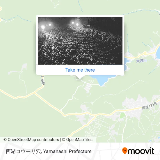 Lake Sai Bat Cave map